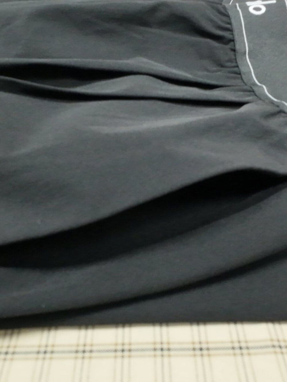 NWT💎ALO Yoga Black Suit Up Pants👩🎨Wide Leg 30-inch inseam Regular Fit - Picture 7 of 9
